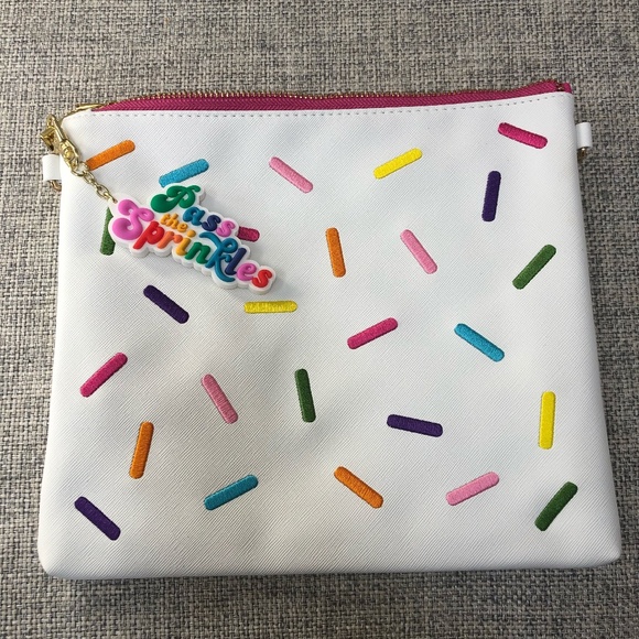 Can't Clutch This! Sprinkle Clutch and Keychain - Picture 1 of 4